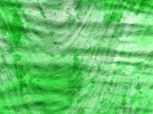 A saggy neon green