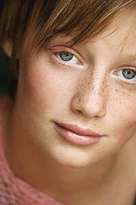 Portrait of a teenage girl
