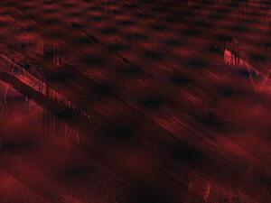 A spotted red background