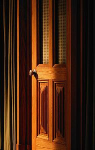 An open door