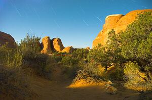 Desert showing rocky scrubland