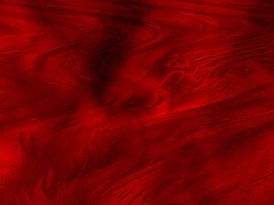 Red hot flames