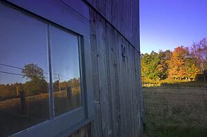 Reflection of rural area