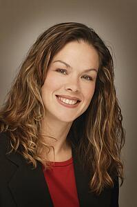 Portrait of attractive businesswoman