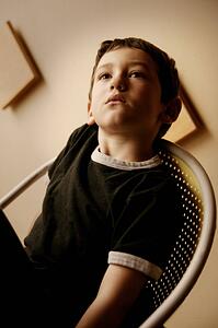 A daydreaming child