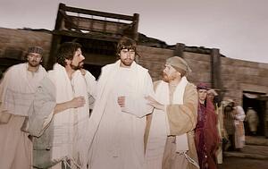 Jesus and his disciples