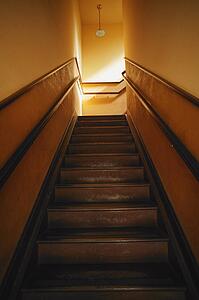 Old-fashioned staircase