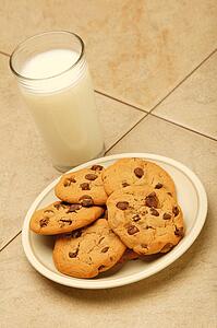 Milk and cookies