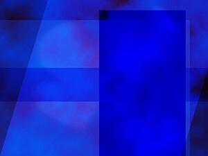 Linear textured blue computer generated graphic