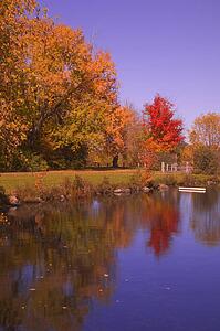 Body of water in Autumn