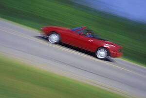 Red sports car
