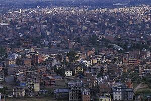 Overcrowded city
