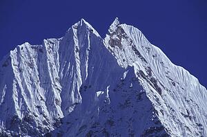 Snow covered mountain