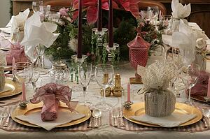 Formal table settings