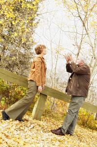Couple in conflict