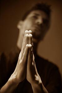 Man praying