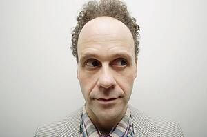 Head and shoulders of strange man