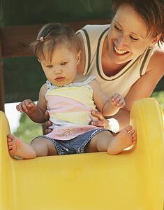 Mother and daughter spending time together