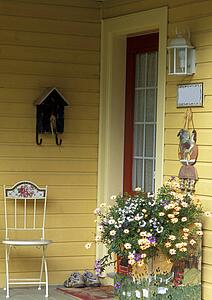 Pretty front porch