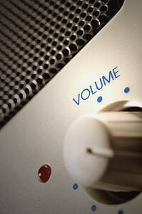 Volume control dial
