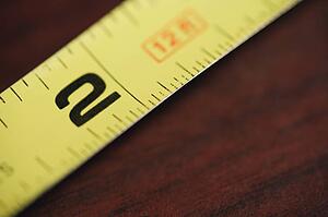 Yellow and black tape measure