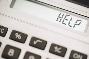 Calculator message