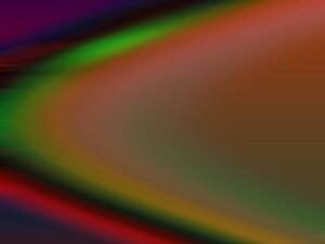 Curved computer generated image