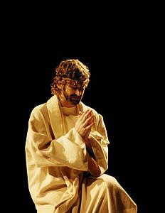 Jesus praying