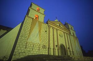 A church