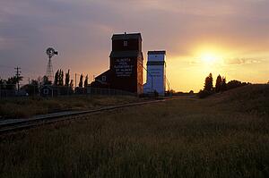 Elevators at Sunset