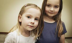 Two little girls