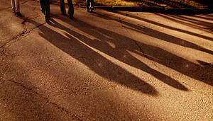 Shadow of people