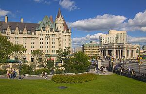 View from Parliament Hill, Ottawa, Ontario