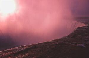 Atmospheric waterfall