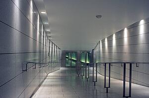 Modern corridor interior