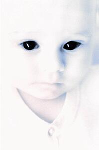 Surreal photo of baby