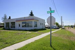 Abandoned service station