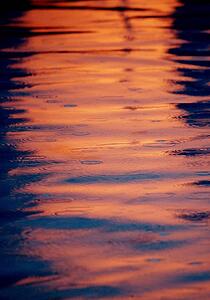 Reflection of a sunset