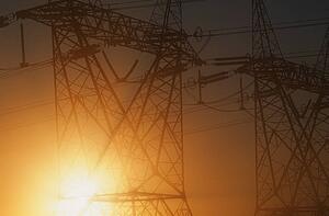 Electricity pylons