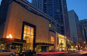 City life early evening