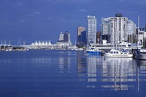 A harbor in Vancouver, BC