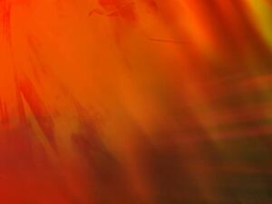 Orange rays of light