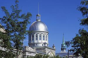 A silver dome