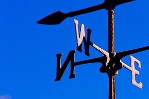 A wind compass