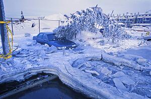 Snowed in