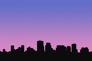 A cityscape