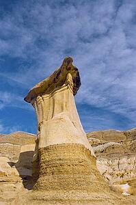 Natural sand tower
