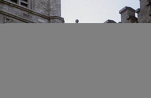 A cross on top of a building