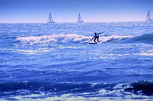 A good day for surfing
