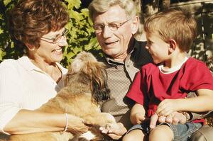 Family spends time together